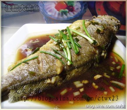 糖醋大黄鱼的做法