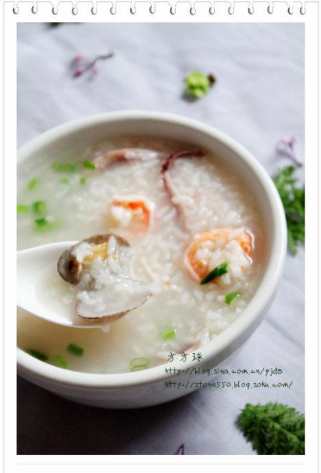 海鲜粥的做法