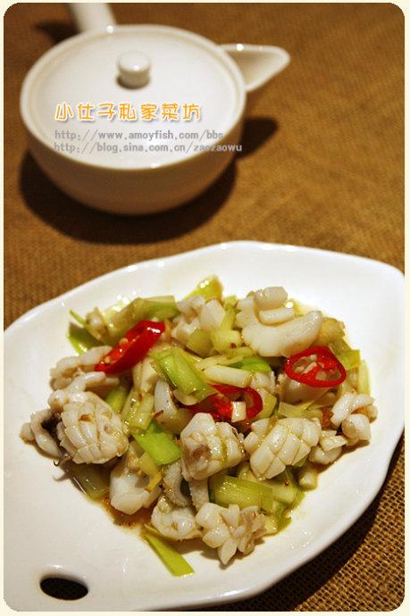 XO酱爆墨鱼仔的做法