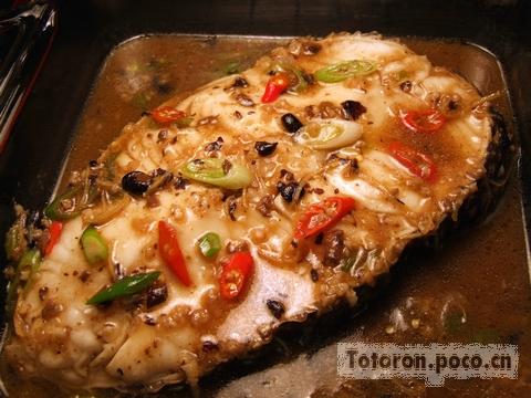 豉椒蒸银鳕鱼的做法