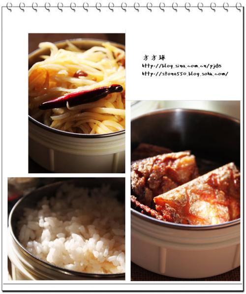 煎带鱼和炒土豆丝的做法