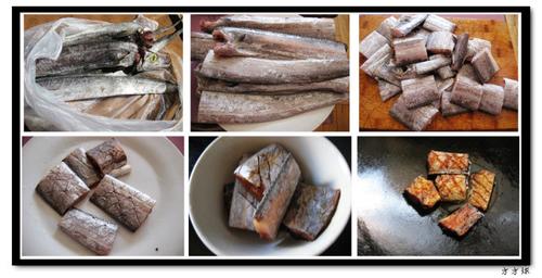 煎带鱼和炒土豆丝的做法