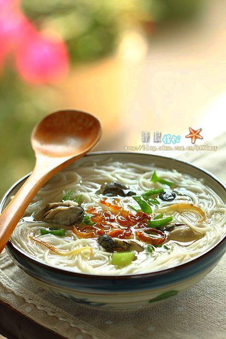 海蛎面线的做法