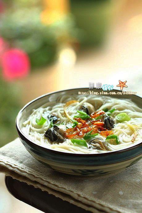 海蛎面线的做法