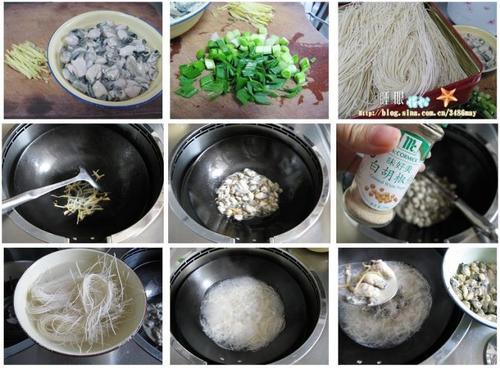 海蛎面线的做法