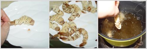 千丝万缕虾的做法