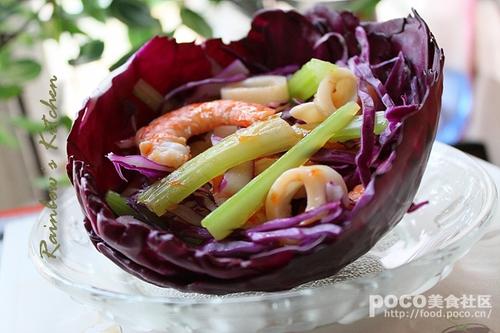 泰式海鲜沙拉的做法