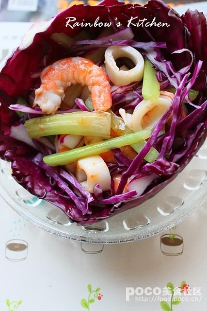 泰式海鲜沙拉的做法