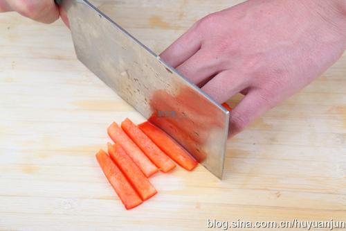 韭菜彩椒炒虾仁的做法