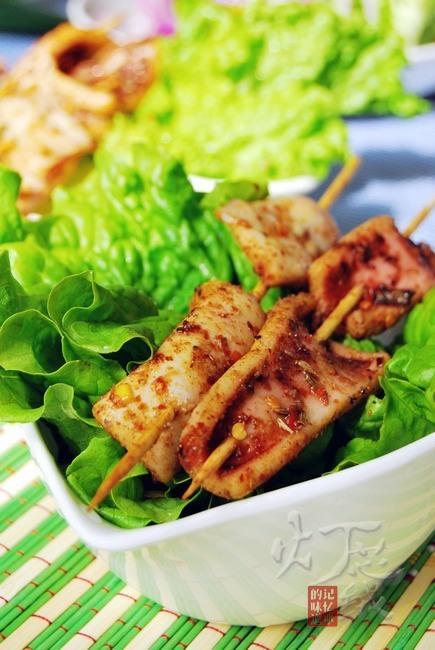 辣烤鱿鱼的做法