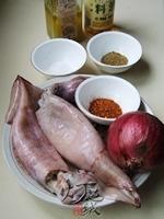 辣烤鱿鱼的做法