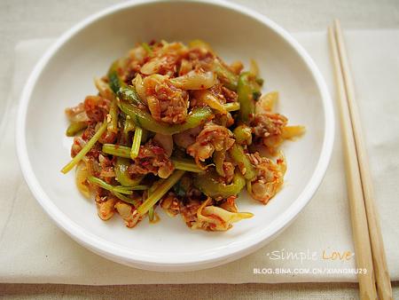 干蛤蜊拌黄瓜的做法