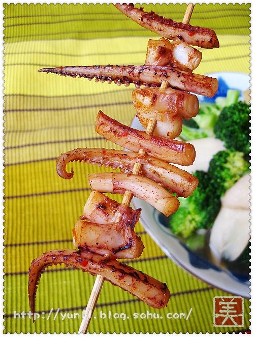 串烤麻辣八爪鱼的做法