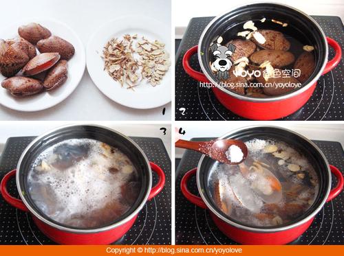 当归黄芪鸳鸯贝汤的做法