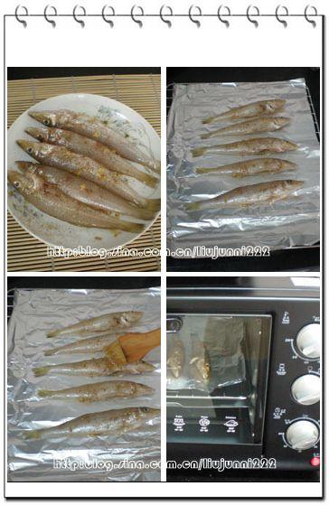 香烤椒盐沙尖鱼的做法