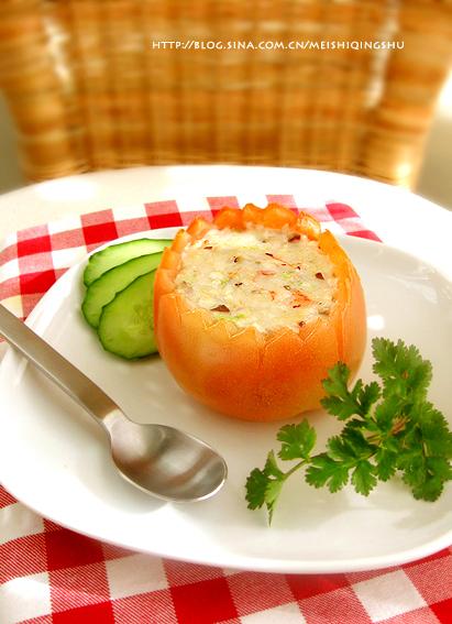 番茄鸡盅的做法