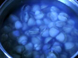 韭黄炒白蛤的做法