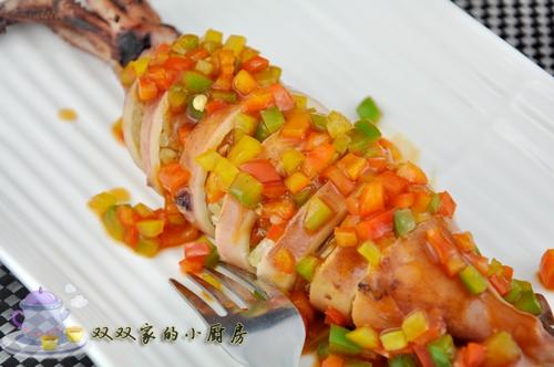 糯米鱿鱼的做法