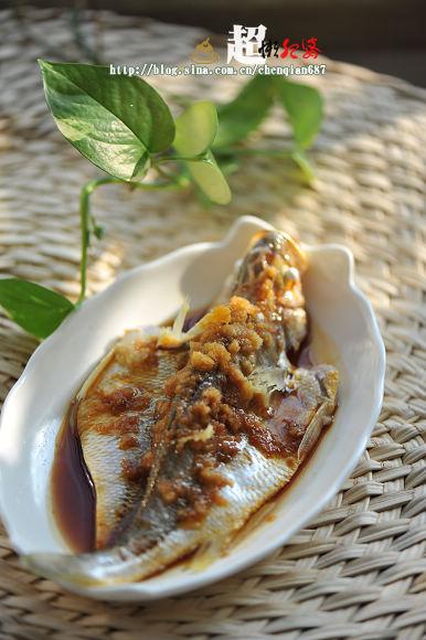 姜汁黄花鱼的做法