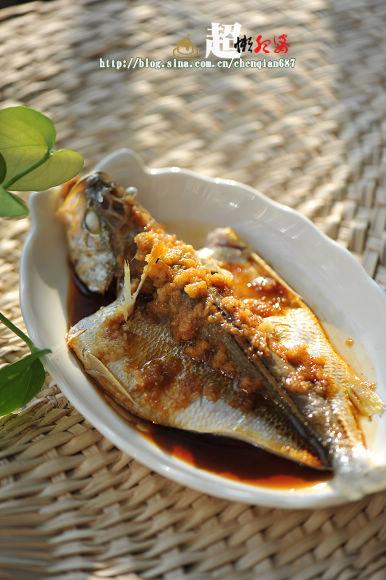 姜汁黄花鱼的做法