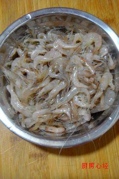 海白虾泡饼的做法