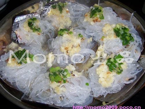 蒜茸粉丝蒸带子的做法