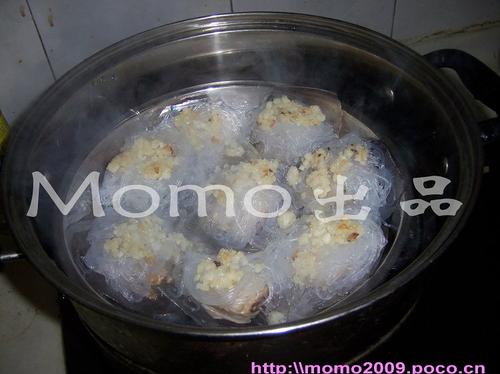 蒜茸粉丝蒸带子的做法