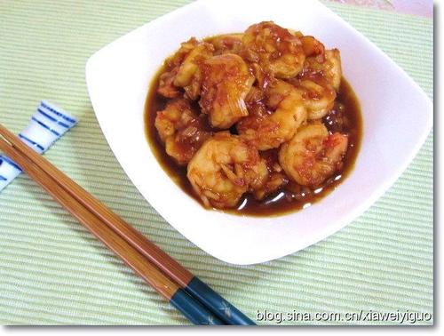 糖醋虾仁的做法
