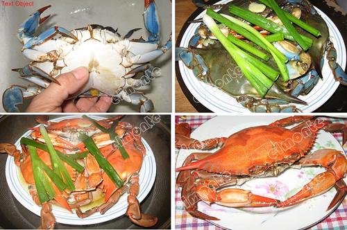 清蒸蓝蟹的做法
