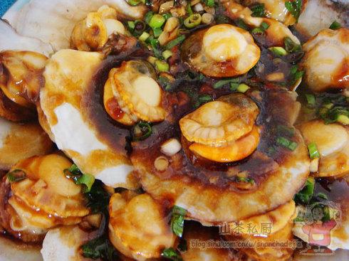鱼香浇汁扇贝的做法
