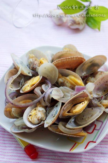 酒香烩蛤蜊的做法