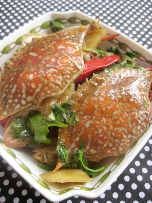 香辣花蟹的做法