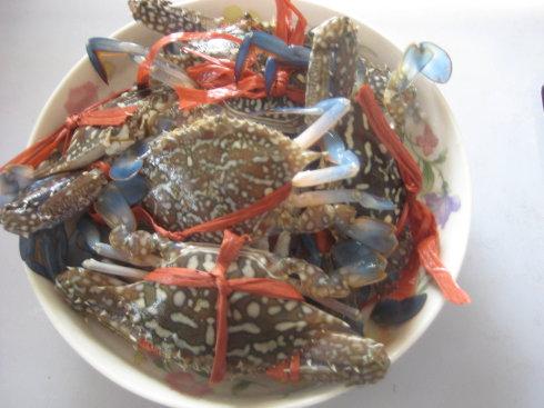 香辣花蟹的做法