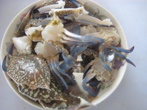 香辣花蟹的做法