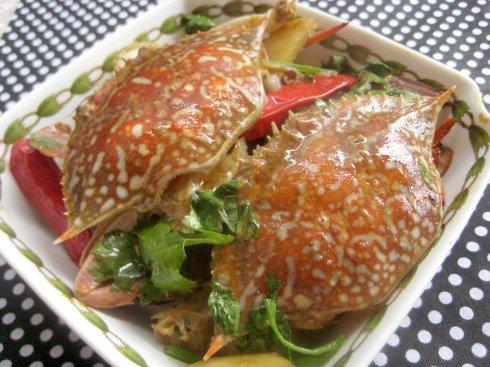 香辣花蟹的做法