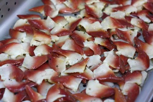 茶香烟熏北极贝的做法