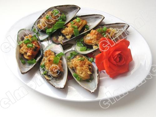 蒜蓉烤青口的做法