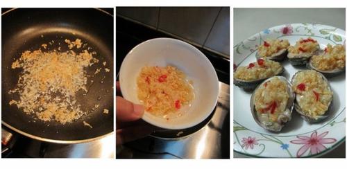 金银蒜辣蒸鲜鲍的做法