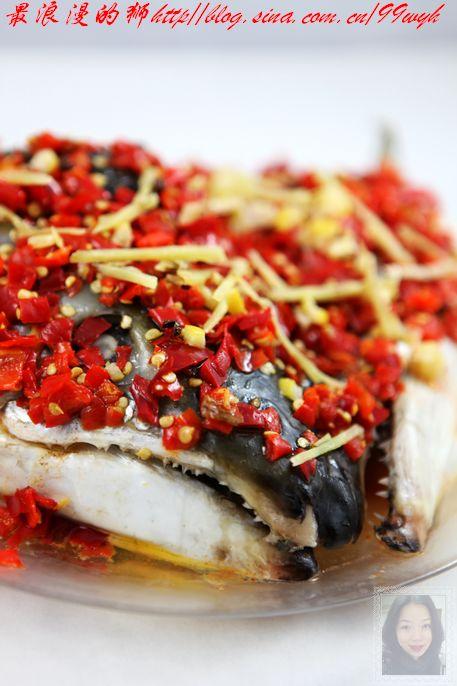 剁椒三文鱼头的做法