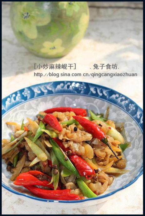 小炒麻辣岘干的做法