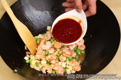 韩酱虾三丁的做法