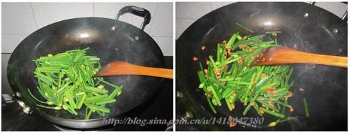 虾米韭菜花的做法