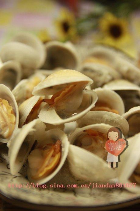 盐烤鲜蛤蜊的做法