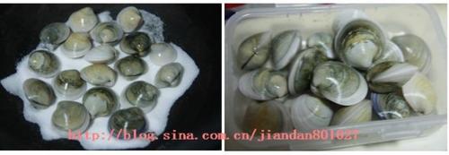 盐烤鲜蛤蜊的做法