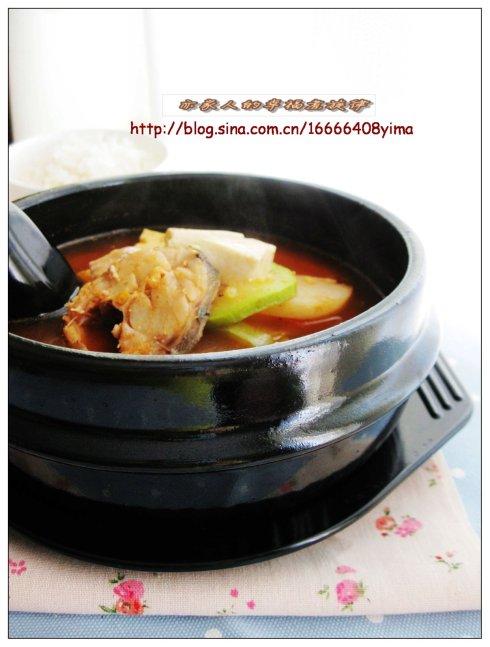 韩式鳕鱼豆腐锅的做法