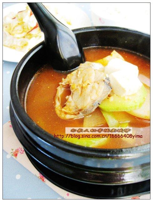 韩式鳕鱼豆腐锅的做法