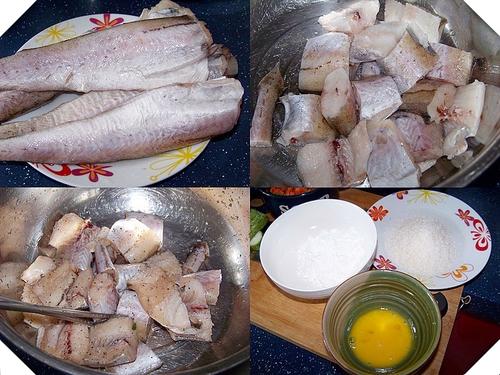 浇汁鳕鱼的做法