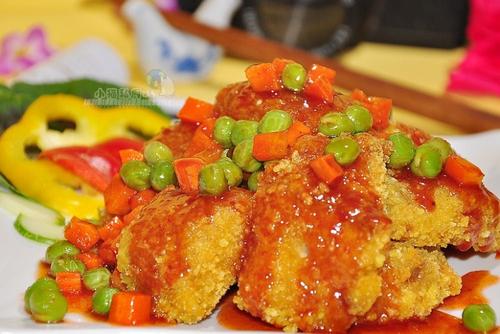 浇汁鳕鱼的做法