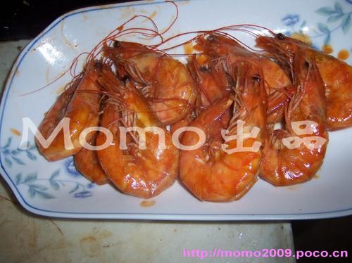 茄汁虾碌的做法