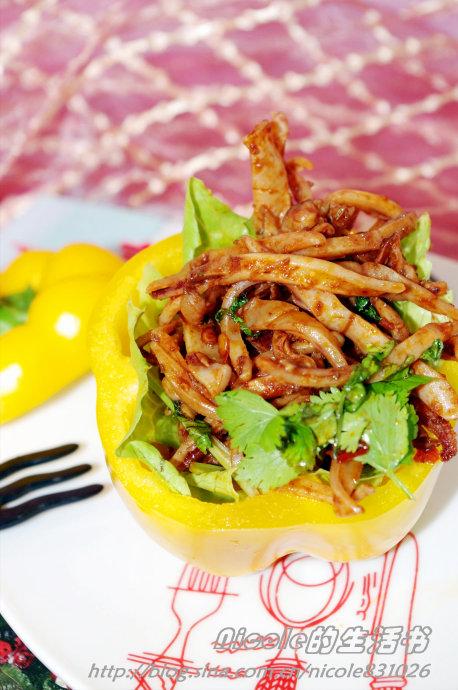 香辣鱿鱼丝的做法